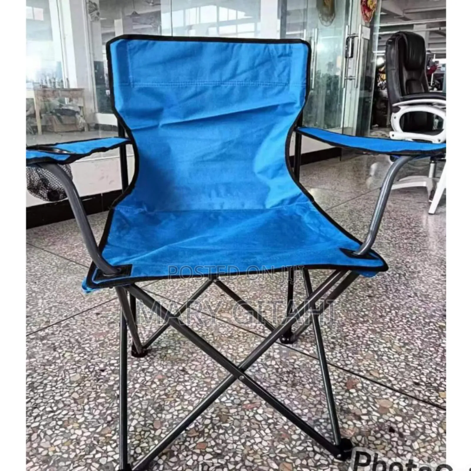 Multi Coloured Camping Chair