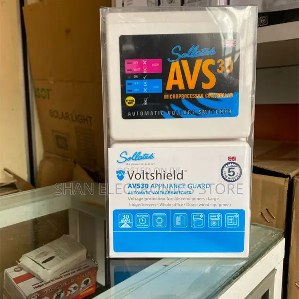Heavy Duty Surge Protector Avs 30 Amps Voltage