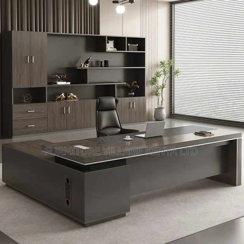 Office Desk: L Shape/Square 180cm Executive Table