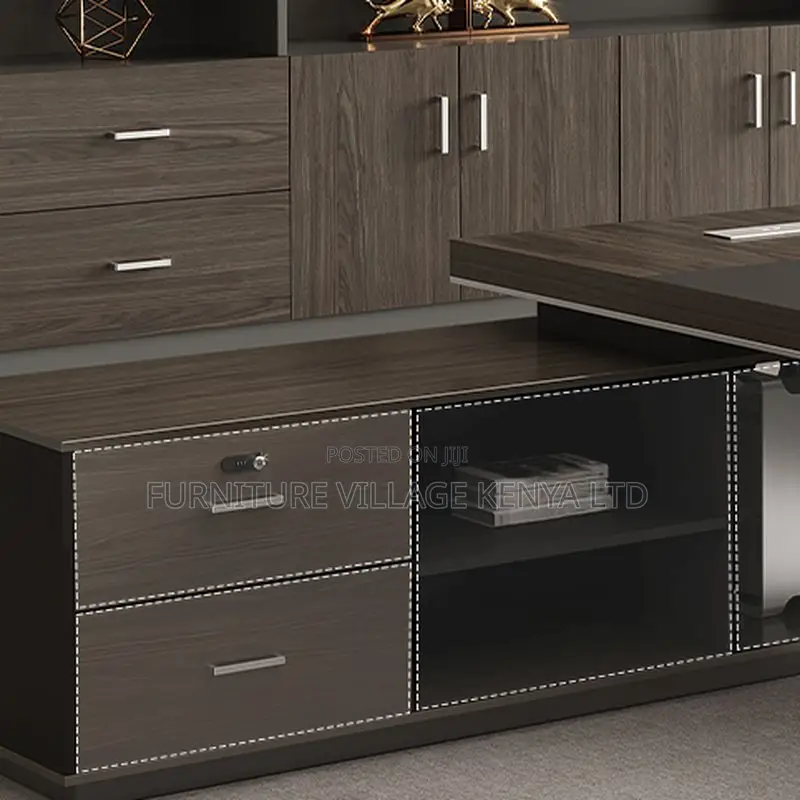 Office Desk: L Shape/Square 180cm Executive Table
