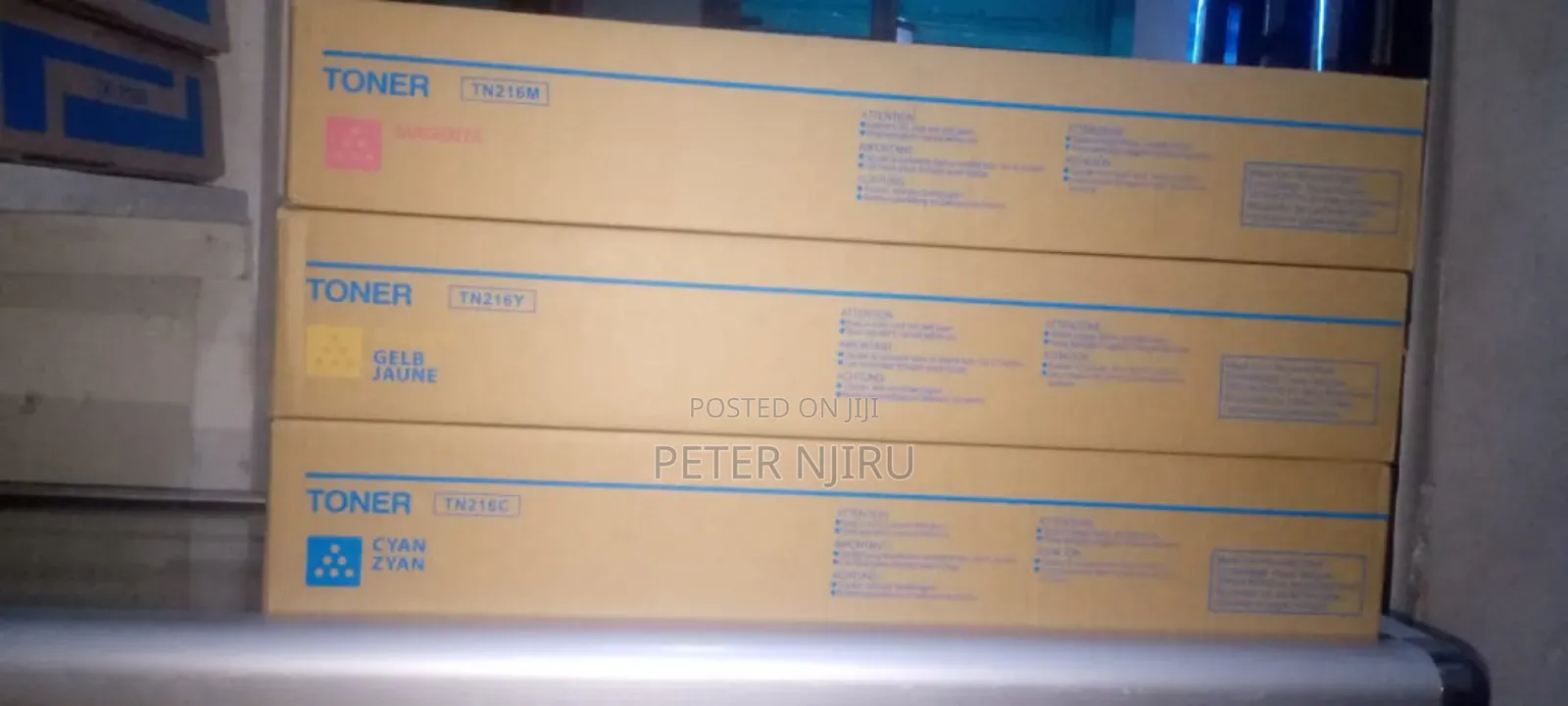 Konica Minolta Tn216 Cyan Toner Cartridge