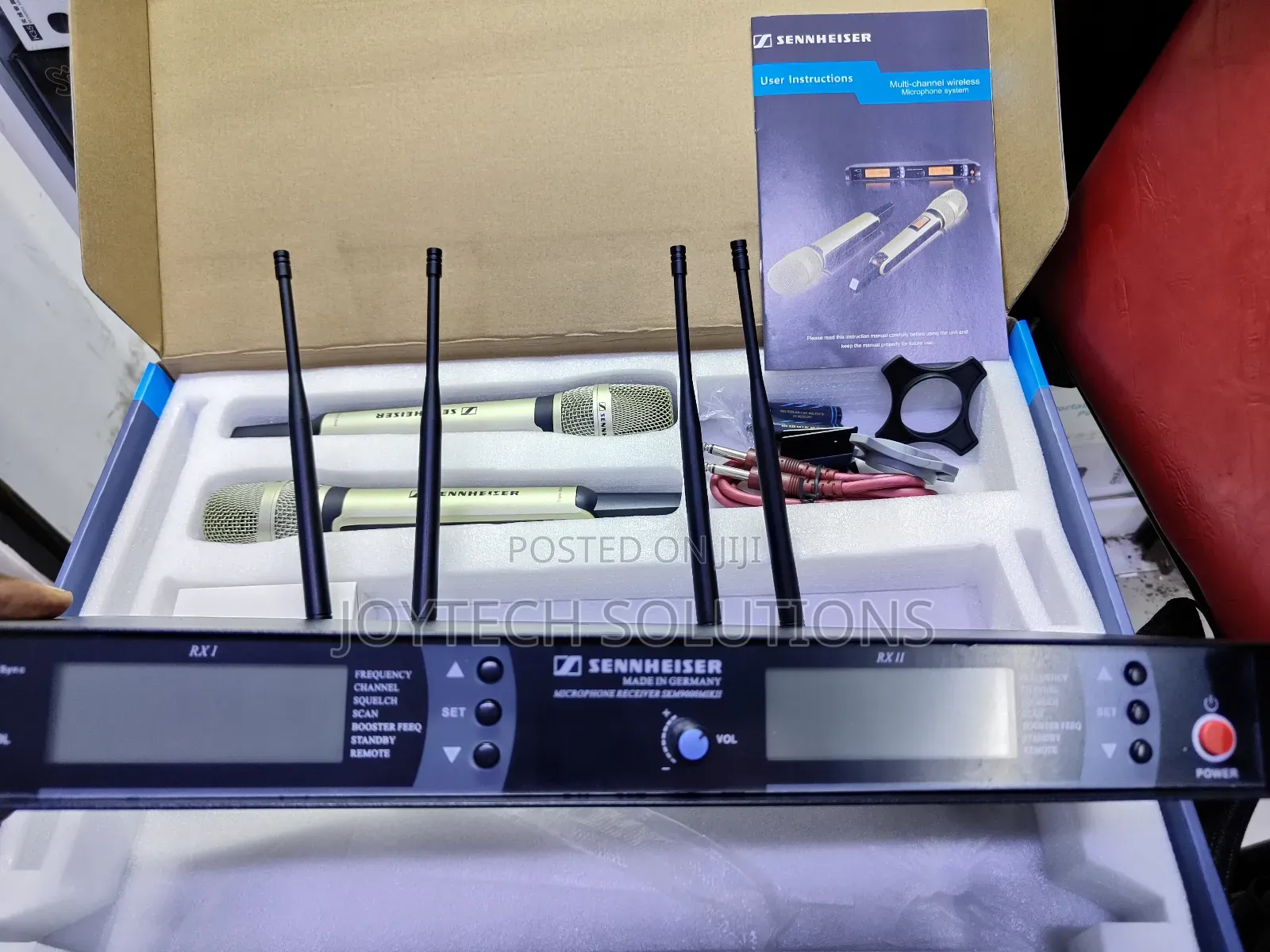 Wireless Microphone Sennheiser. Made in Germany