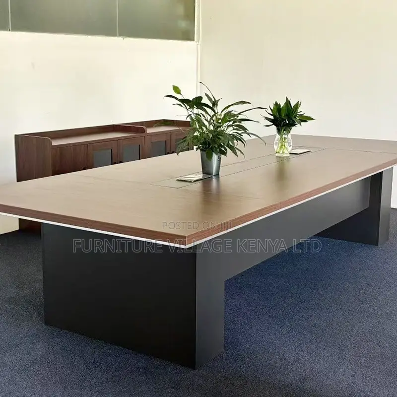 Office Tables: Imported Solid 3-Meter Office Boardroom Table