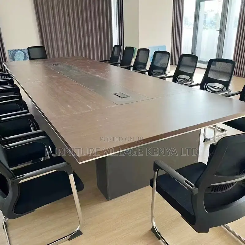 Office Tables: Imported Solid 3-Meter Office Boardroom Table