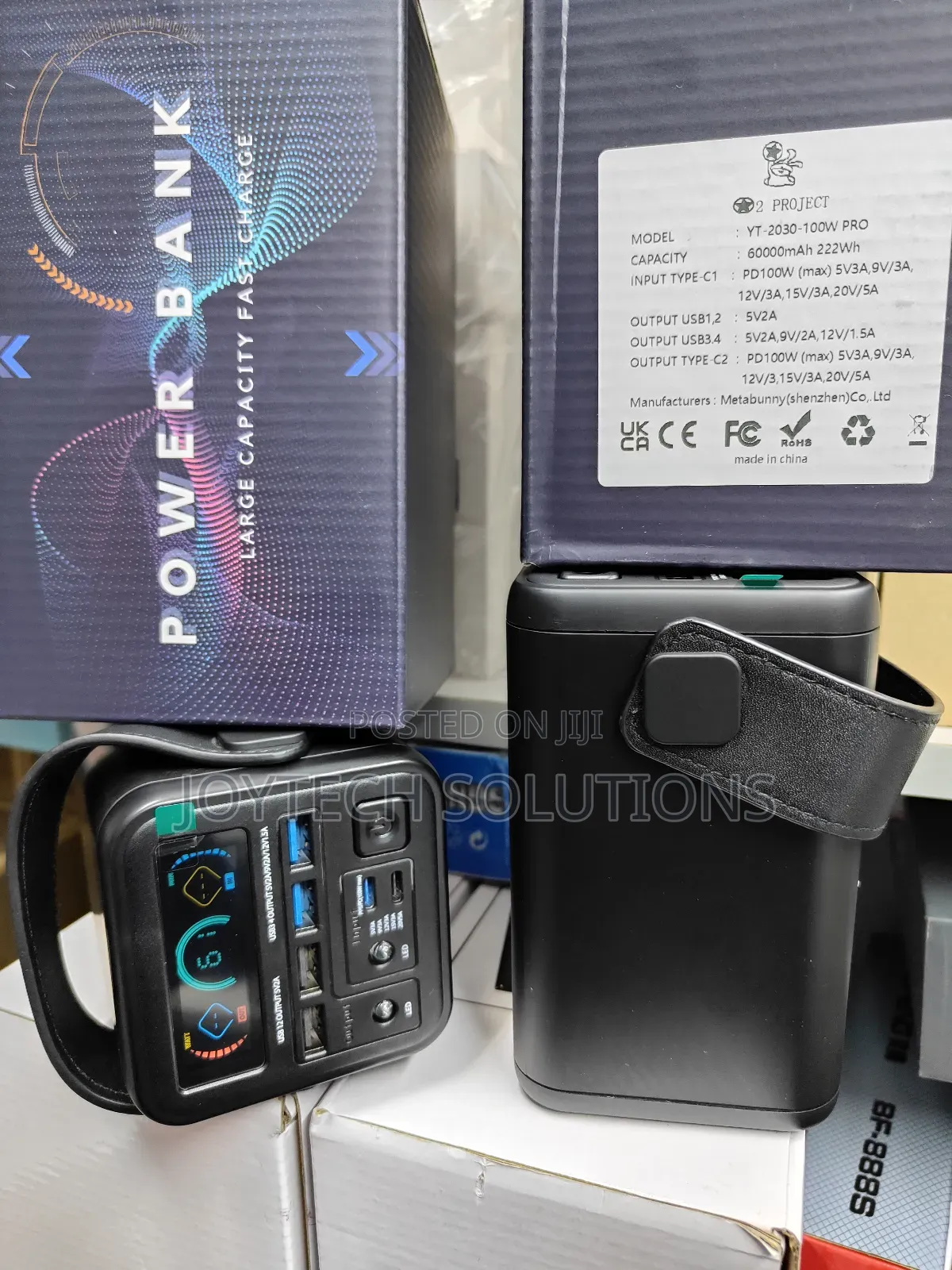 100 Watts Yolobox Power Backups