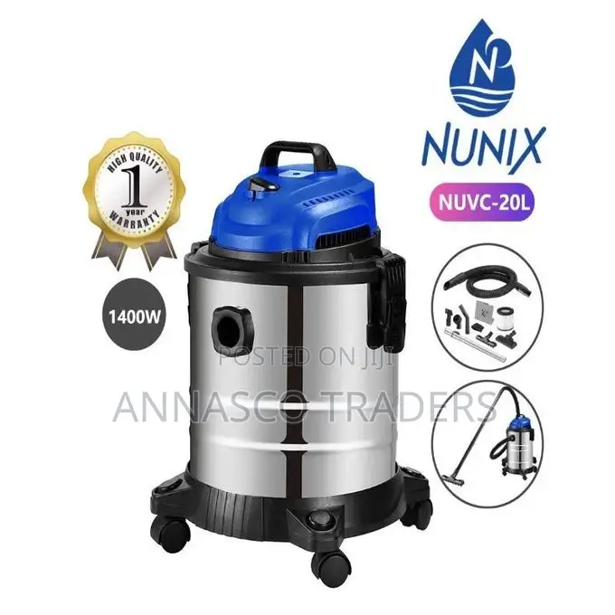 Vacuum Cleaner 3 In 1 Wet And Dry, 20l Nuvc-20l