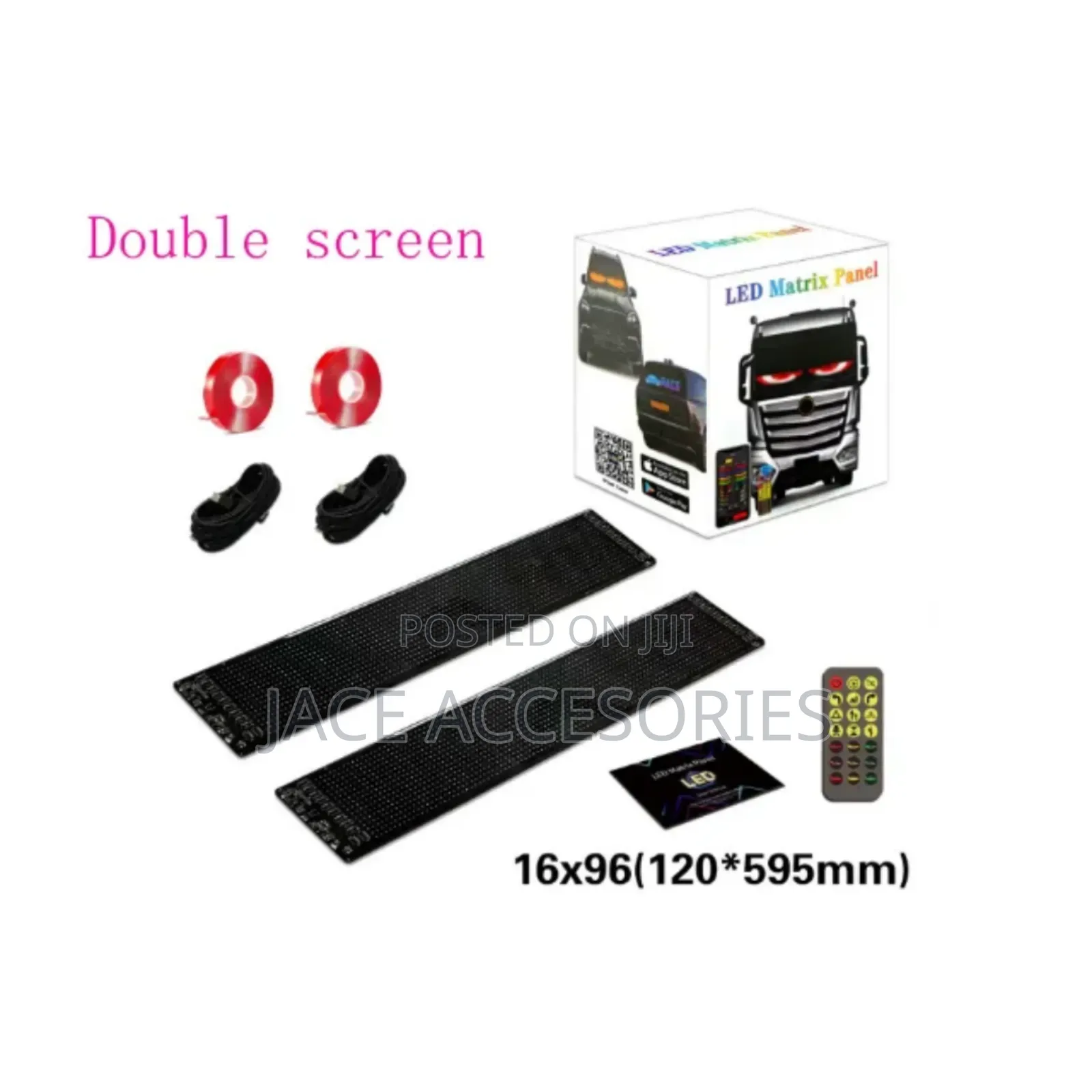 Car Windscreen  Devil Eyes App Controlled