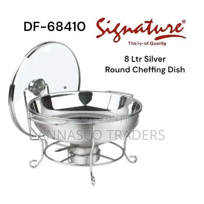 Signature 8 Ltr Round Chaffing Dish