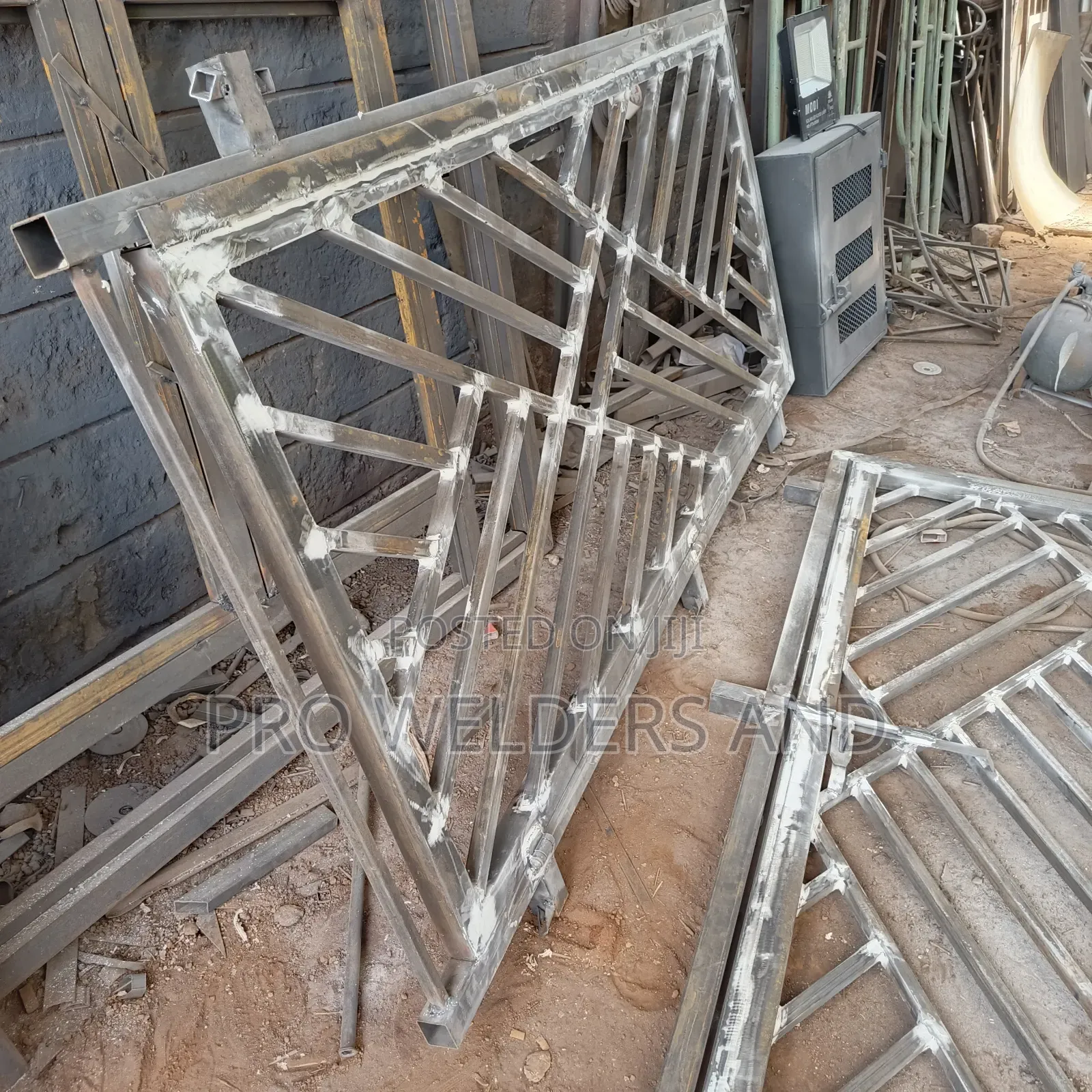 Heavy Steel Grilldoors