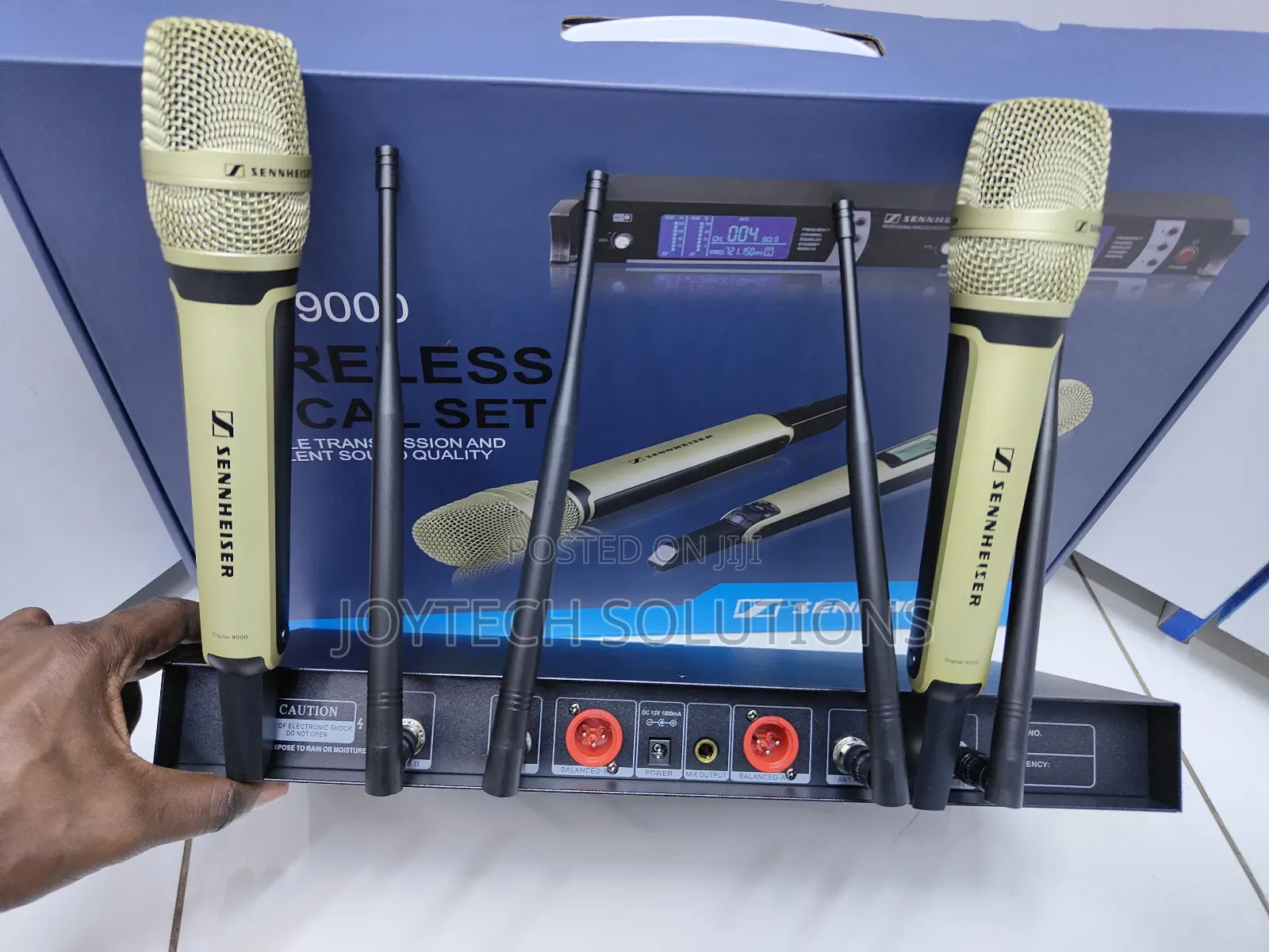Wireless Sennheiser SKM 900 Microphone. Made in Germany 300m