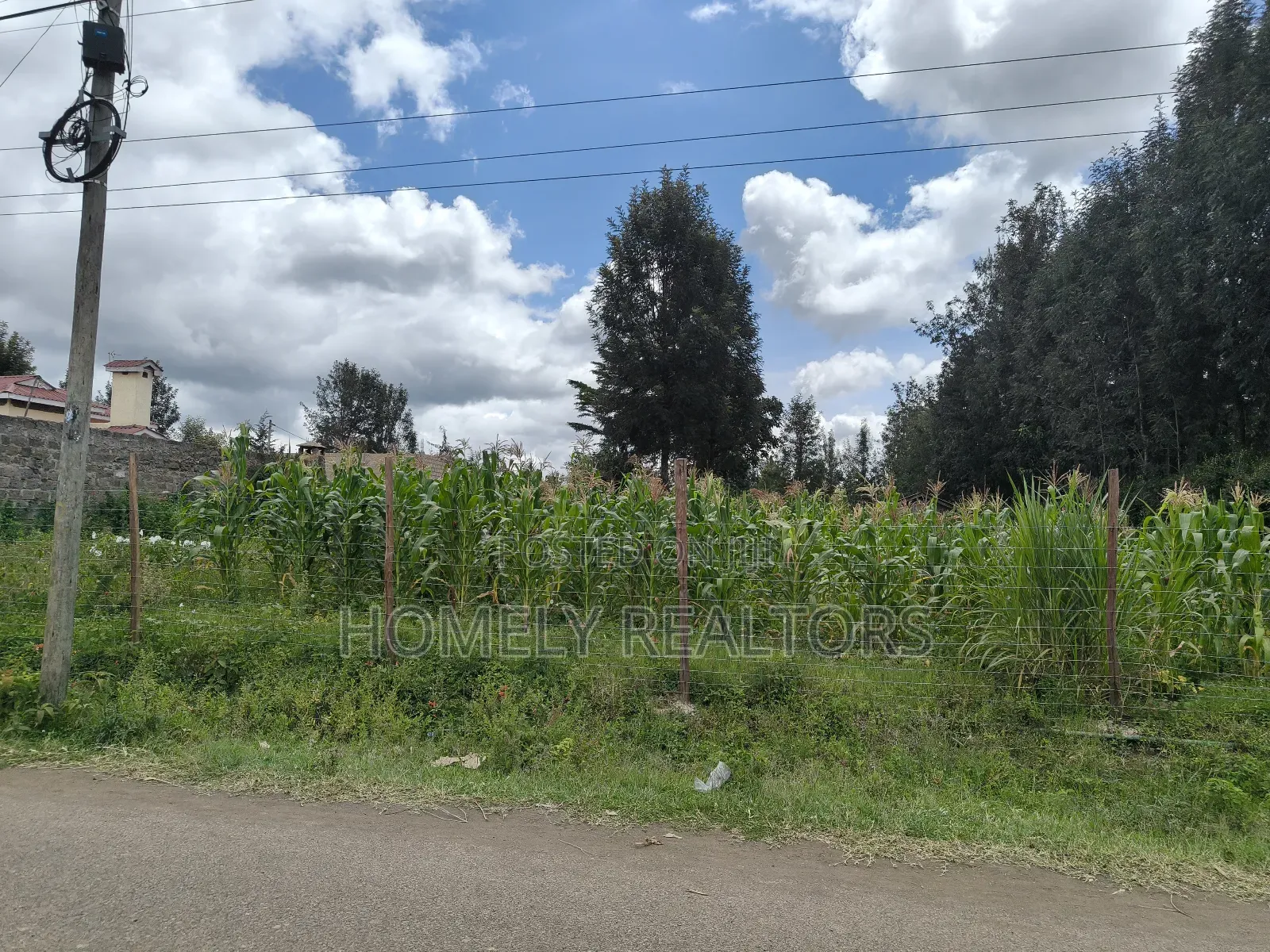 Half Acre Plot in Ngong, Along Merisho Rd, Touching Tarmac