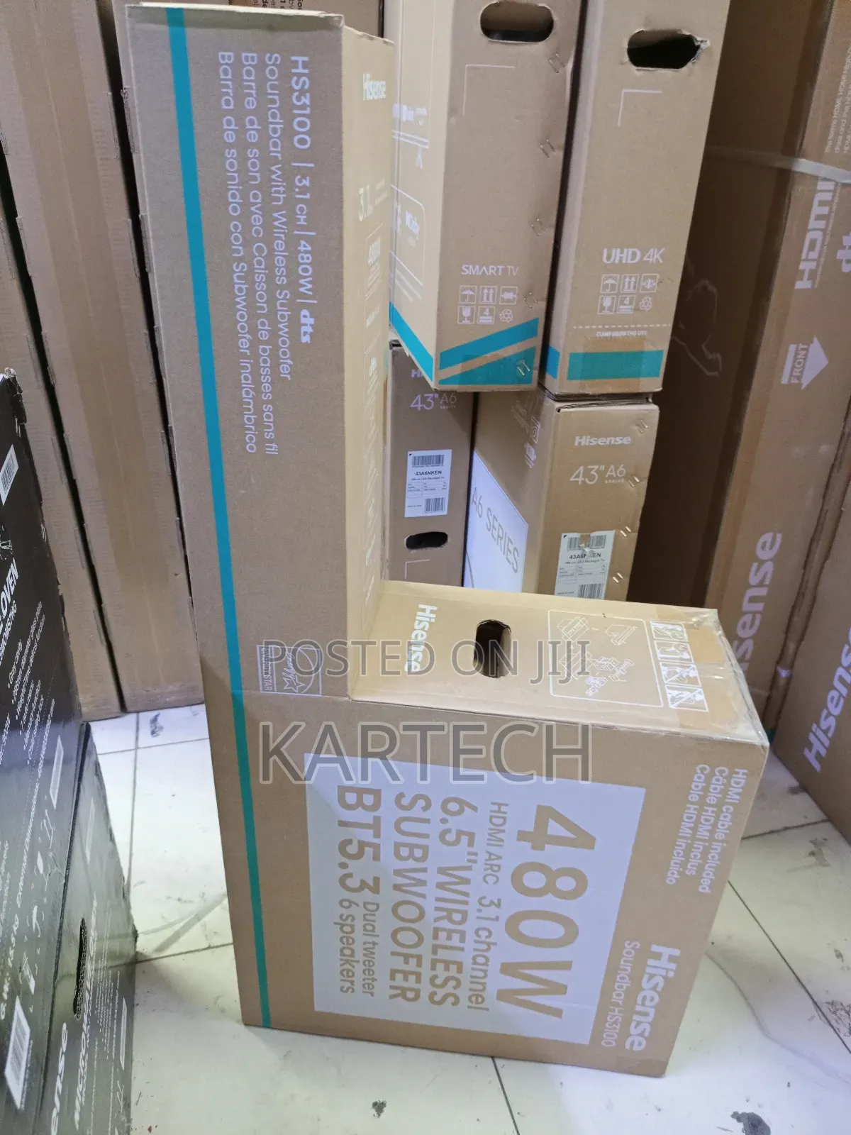 Hisense 3.1 Ch Hs3100 Soundbar Sound System