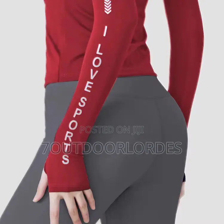 Ladys Yoga Gym Leggings 2 Pieces Set