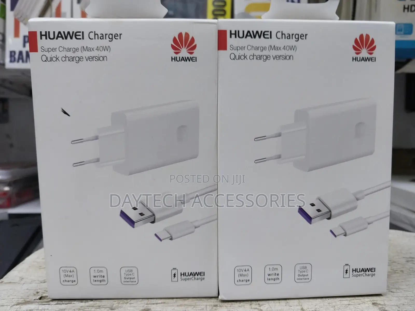 Huawei Supercharge Wall Charger With Usb Type-C Cable