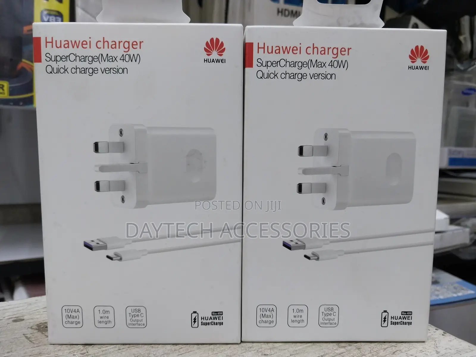 Huawei Supercharge Wall Charger With Usb Type-C Cable