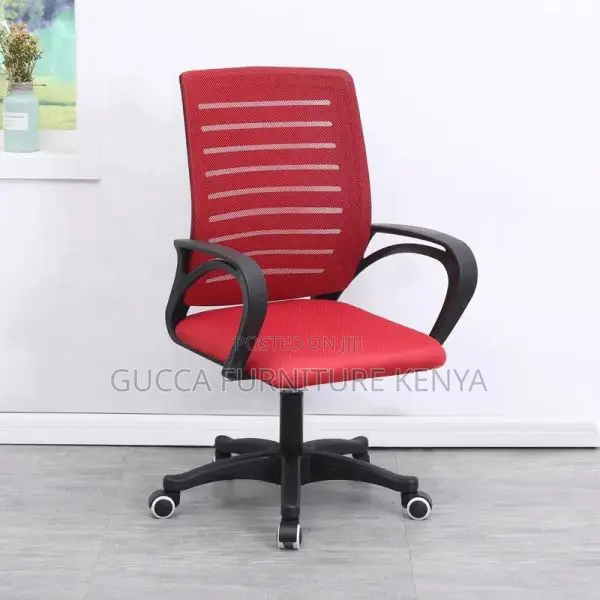 Office Chair: Ergonomic Design Strong Mid-Back Mesh Seat