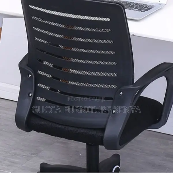 Office Chair: Ergonomic Design Strong Mid-Back Mesh Seat