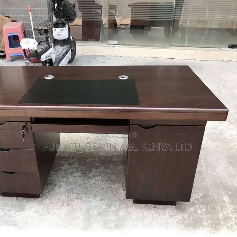 Office Desk:120cm Executive Table With Attached Storage