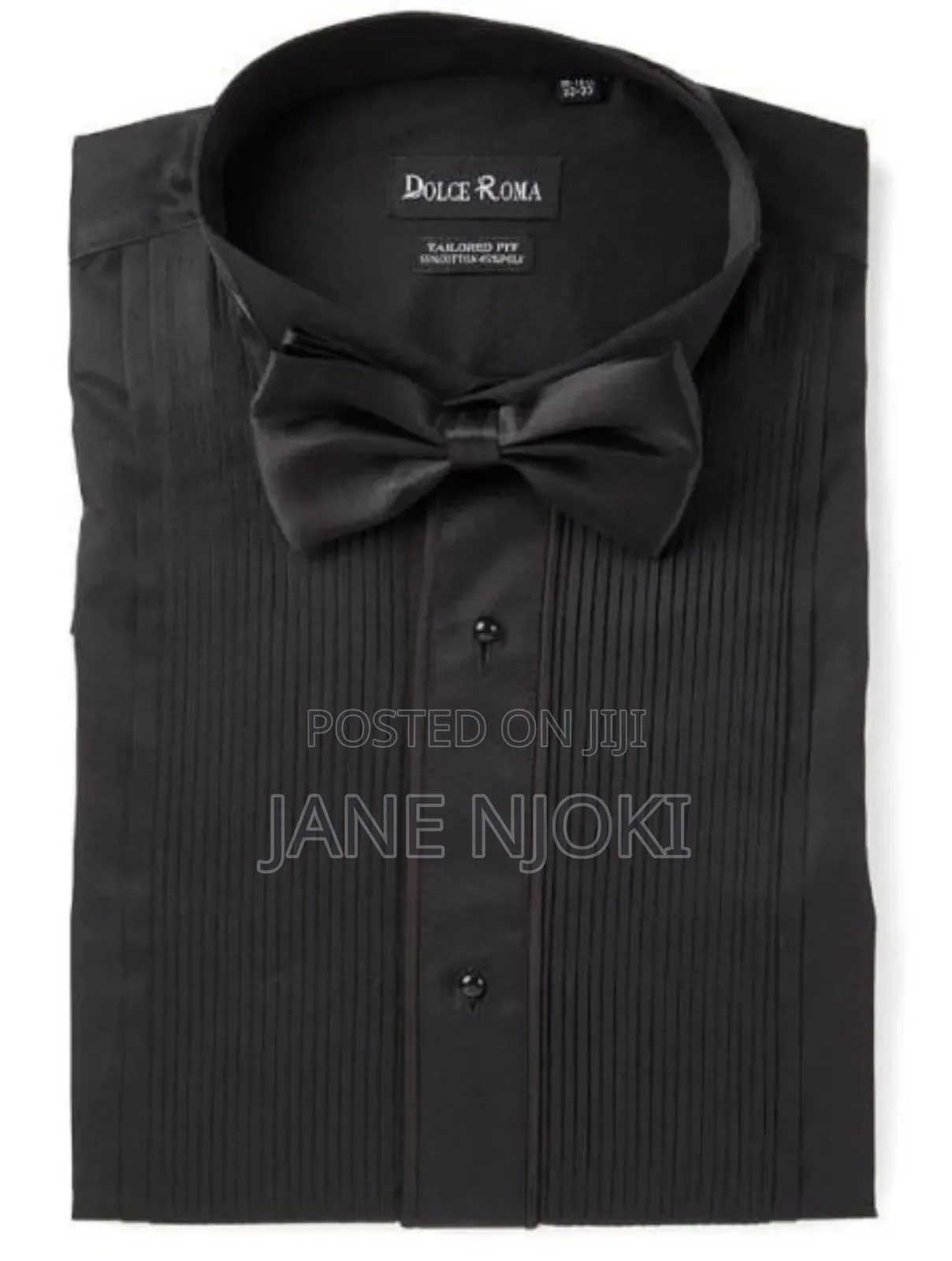 Black Shirt Tuxedo