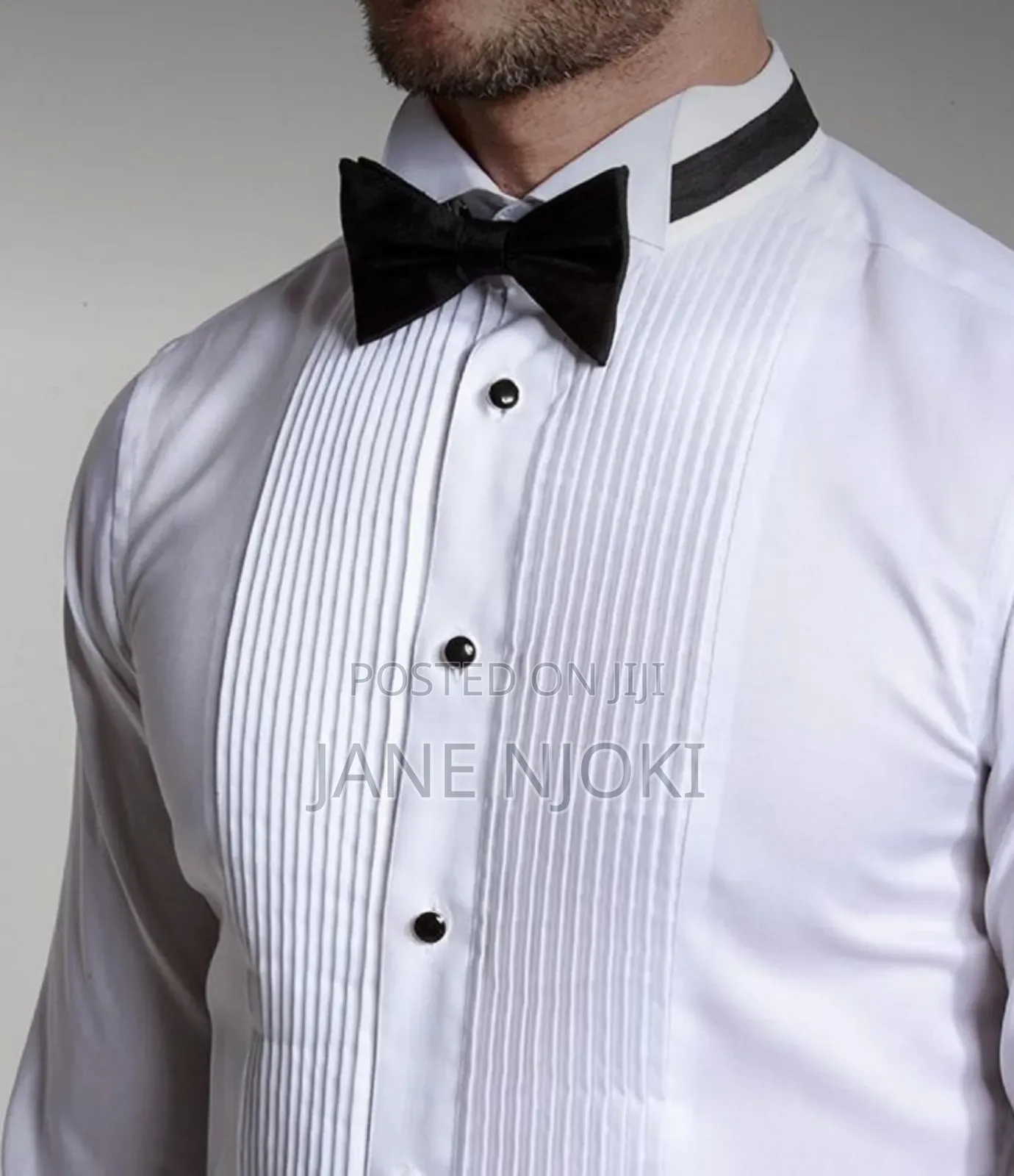 White Tuxedo Shirt