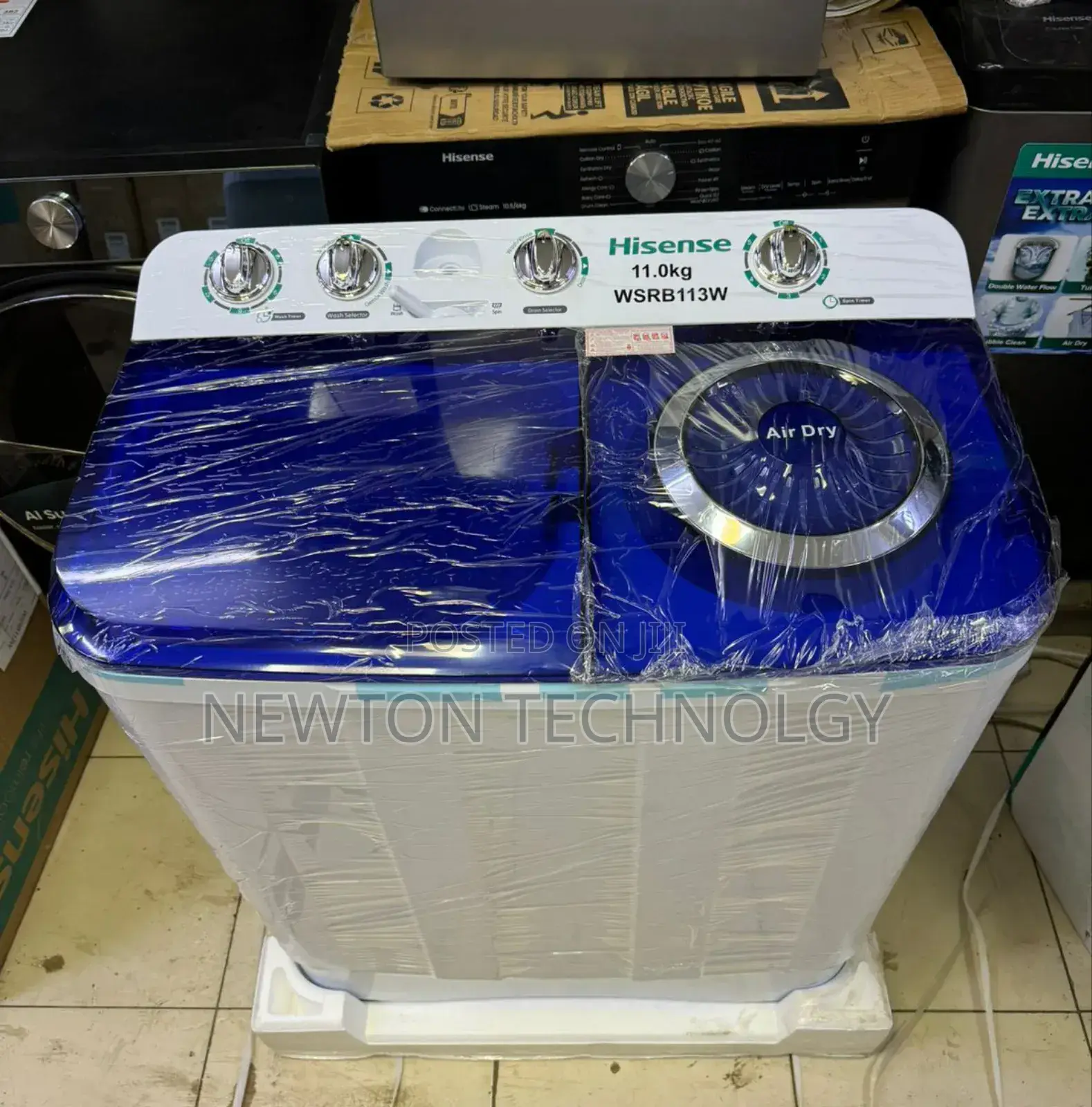 Hisense Washing Machine 11kg Twin-Tub