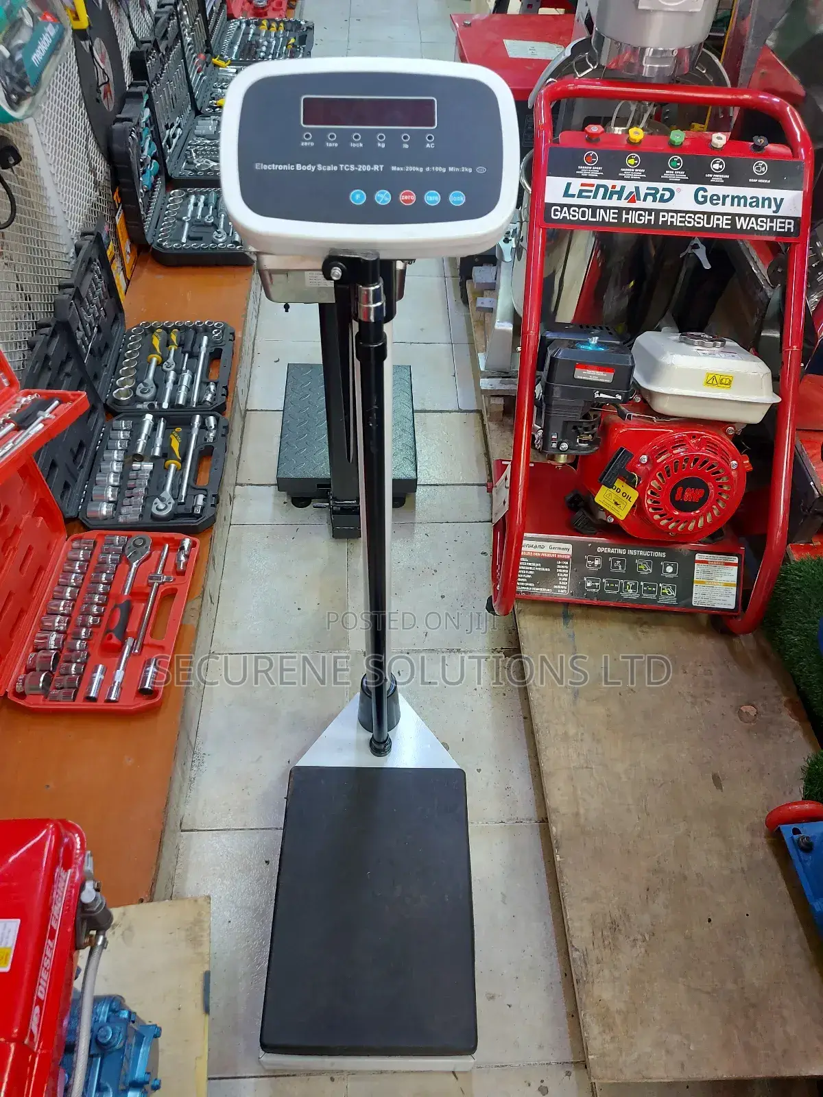 Digital Height and Weight Scale Maximum Capacity of 200 Kg
