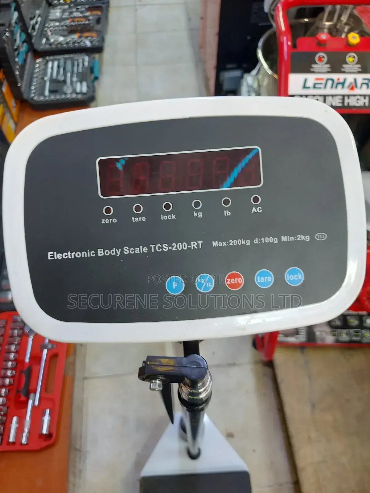 Digital Height and Weight Scale Maximum Capacity of 200 Kg
