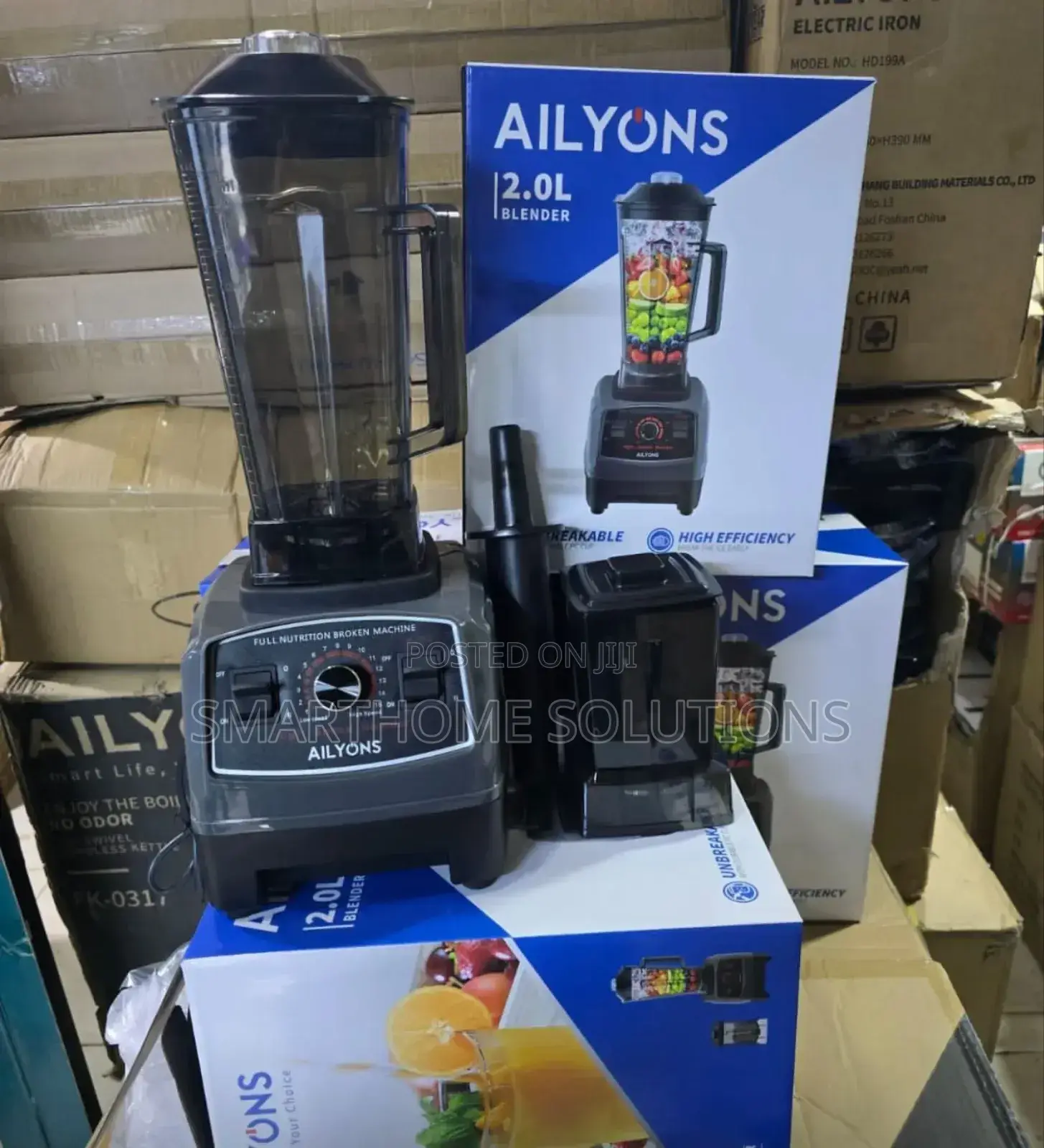 Ailyons 2 in 1 Commercial Blender