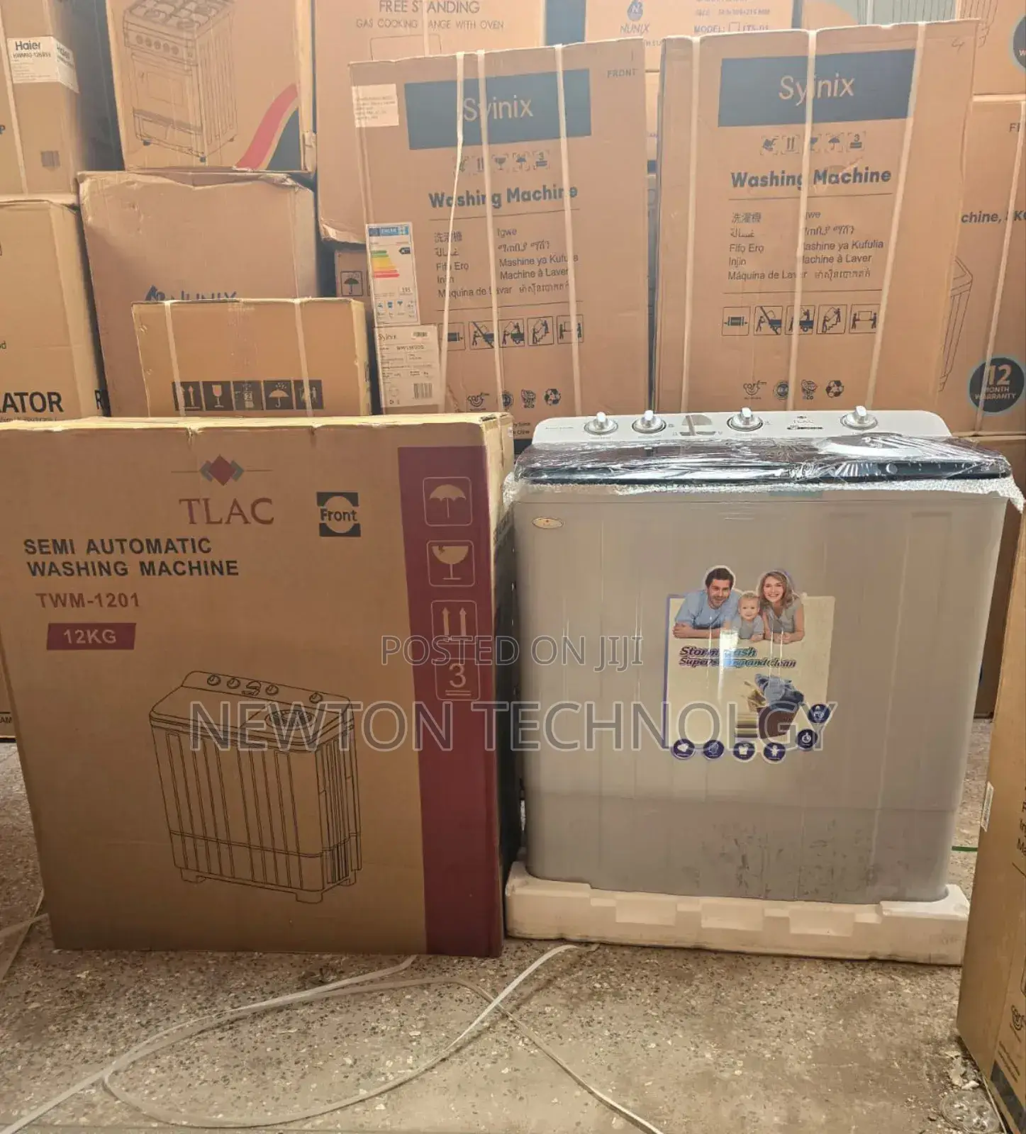12 KGS Tlac Twin Tub Semi Automatic Washing Machine