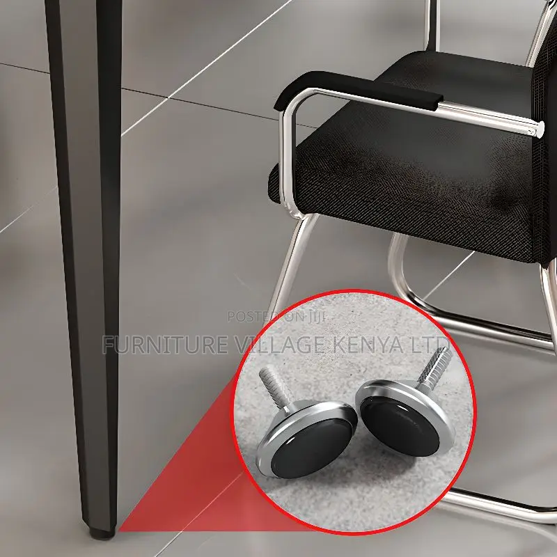 Office Table:Classic Wooden 2-Meter Meeting Table With Stand