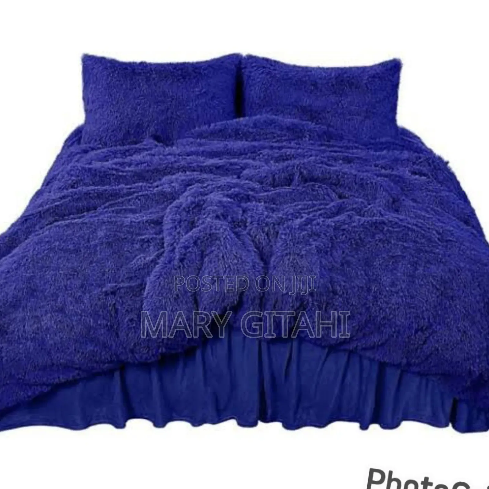 Royal Blue Fluffy Duvets