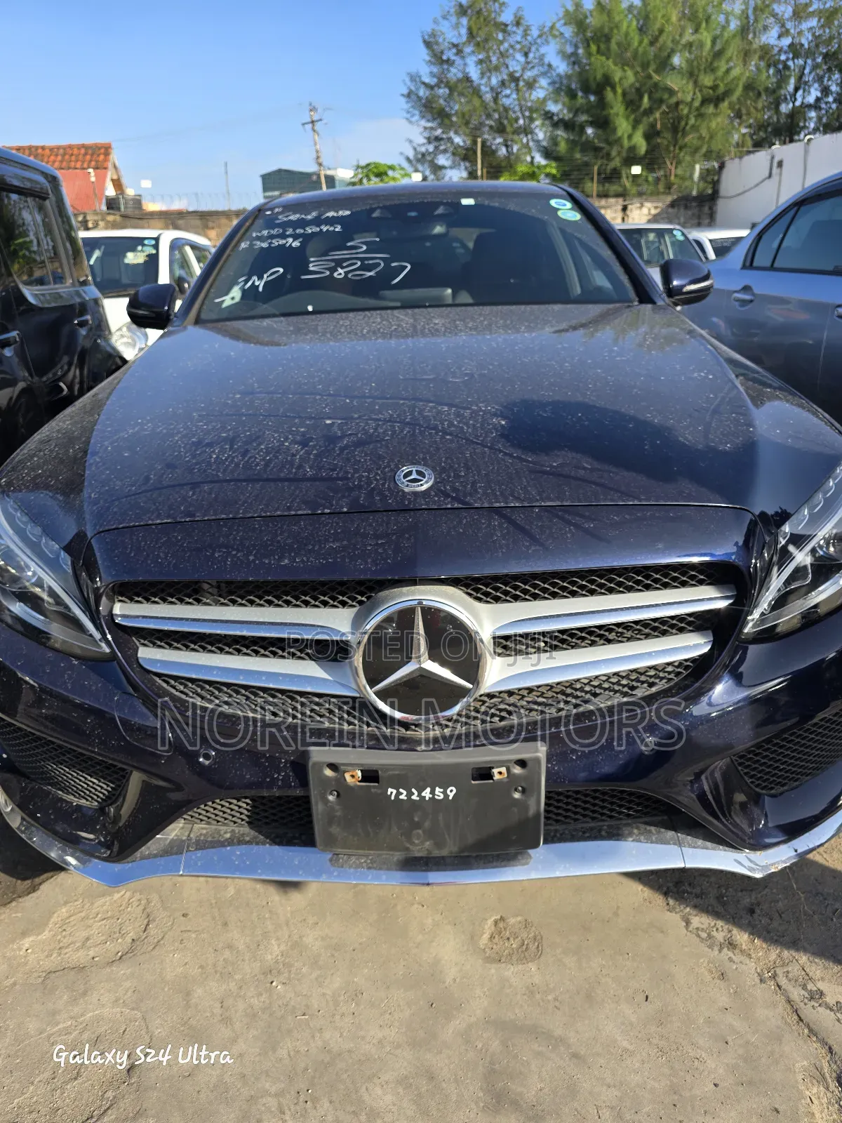 Mercedes-Benz C180 2018 Blue