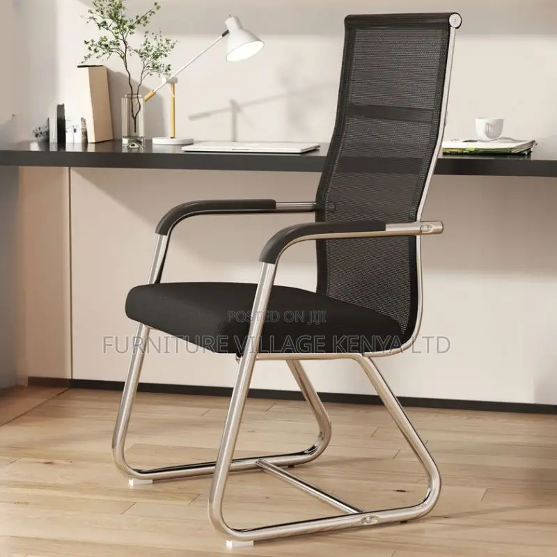 Office Chair:Low Profile Mesh Negotiation Office Staff Chair