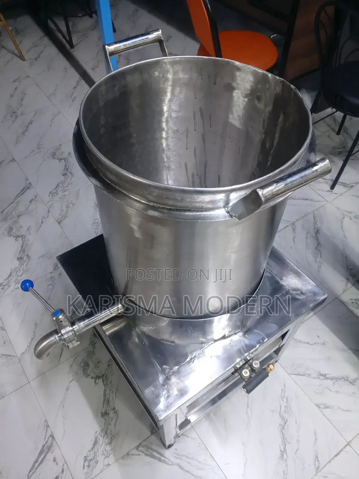 Three Ring Gas Boilers Stainless Steel