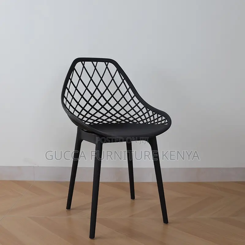 Office Chairs:Creative Plastic Back Armless Dining Chair