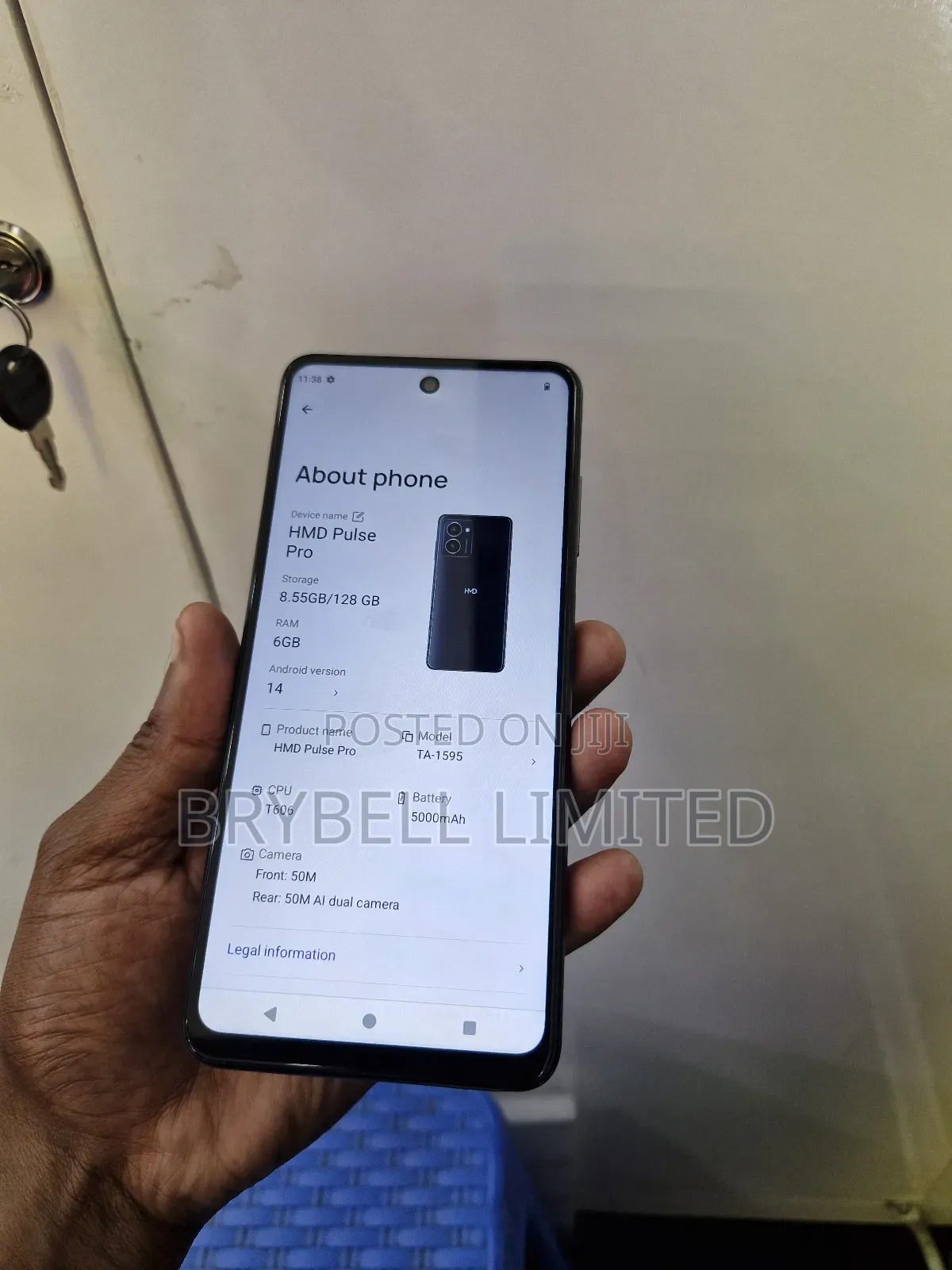 HMD Pulse Pro 128 GB Black
