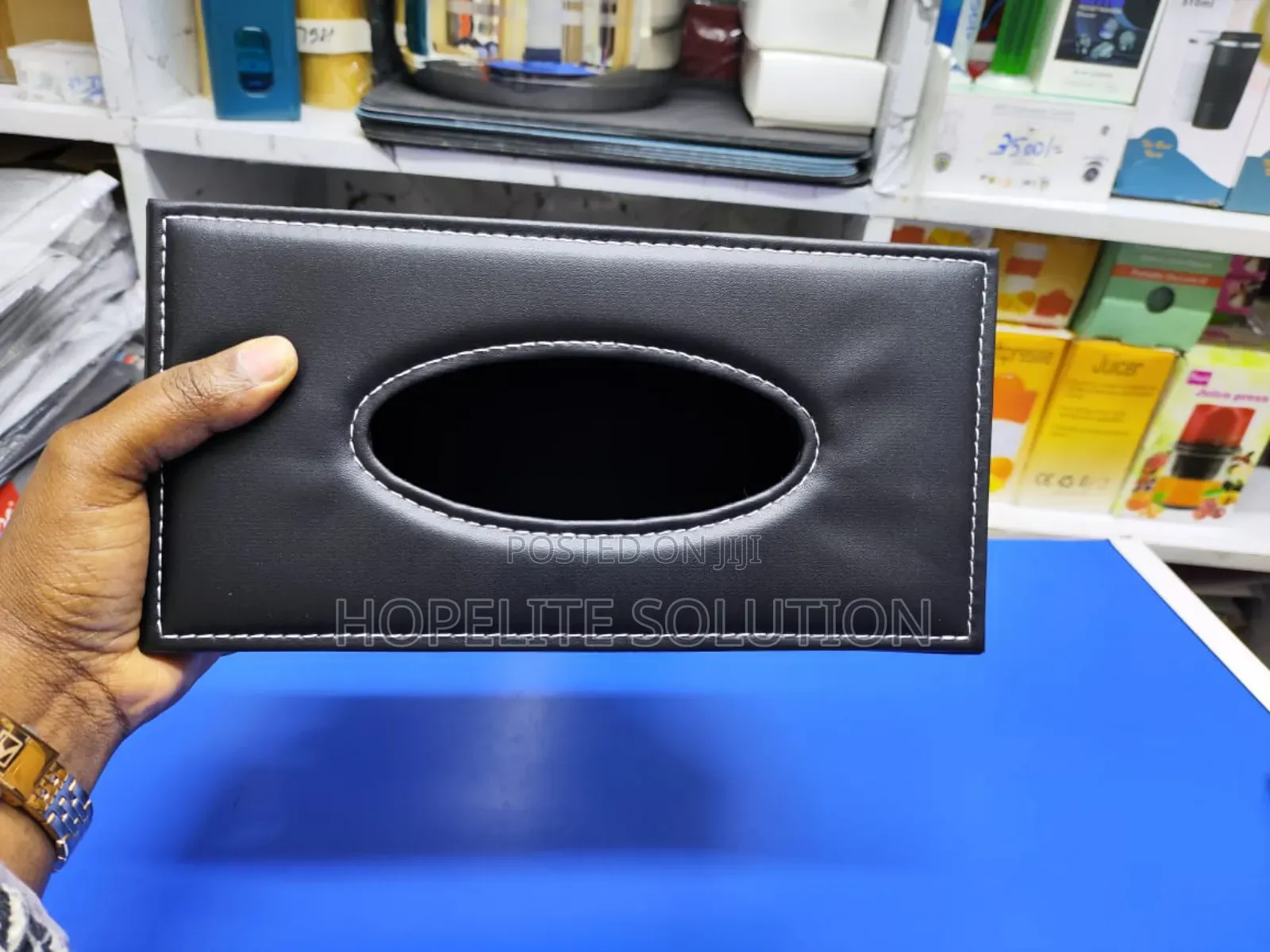 Pu Leather Serviette Holder