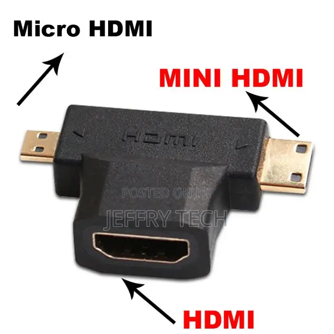 Hdmi-Compatible V1.4 Female to Micro Hdmi Minihdmi Micro Mi