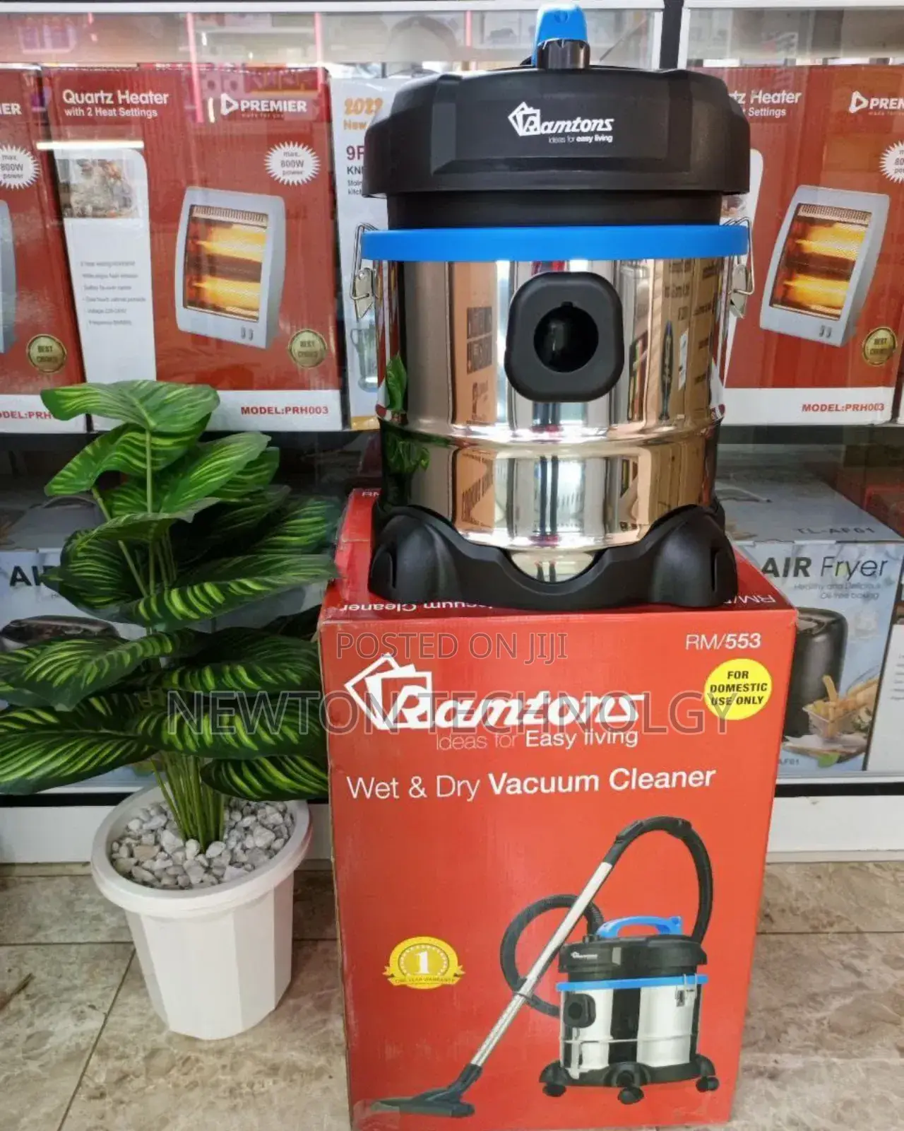 Ramtons 20l Vacuum Cleaner Wet Dry
