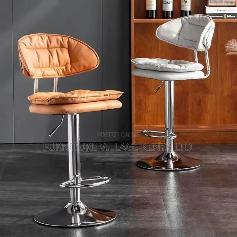 Office Stool: Swivel Modern Office Stool With Oval Seat