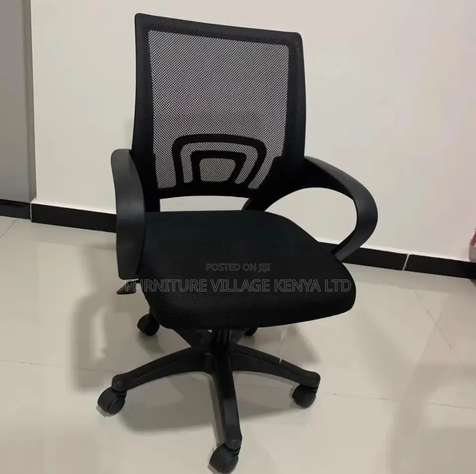 Office Chair:Medium Height Fabric Seating Swivel Board Chair