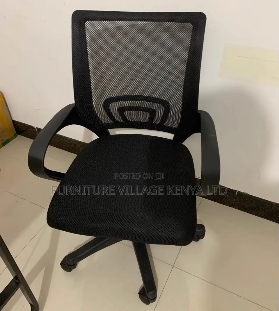 Office Chair:Medium Height Fabric Seating Swivel Board Chair