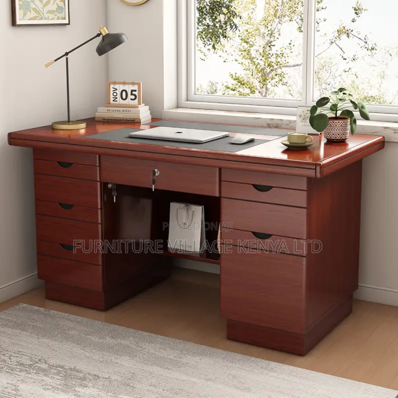 Office Desk:1400mm Strengthened Office Desk for Executives