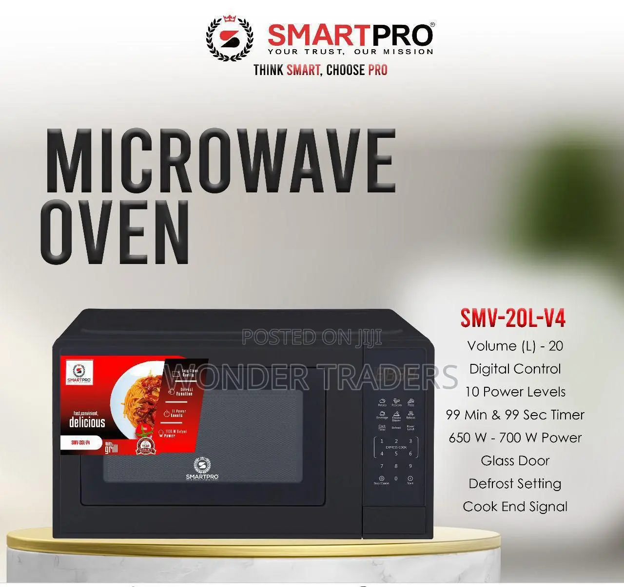 *Smart Pro Digital Microwave* *