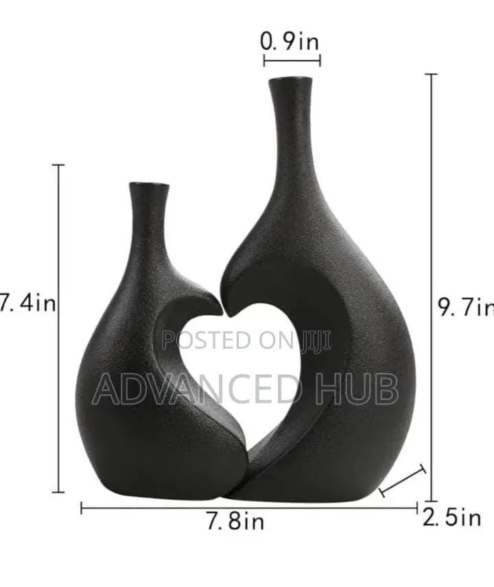 Decorative Heart Shape Vase