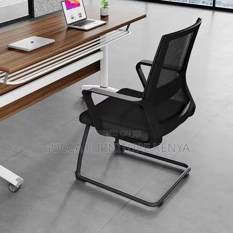 Office Chair: Staff Simple Conference Stylish Mesh Chair