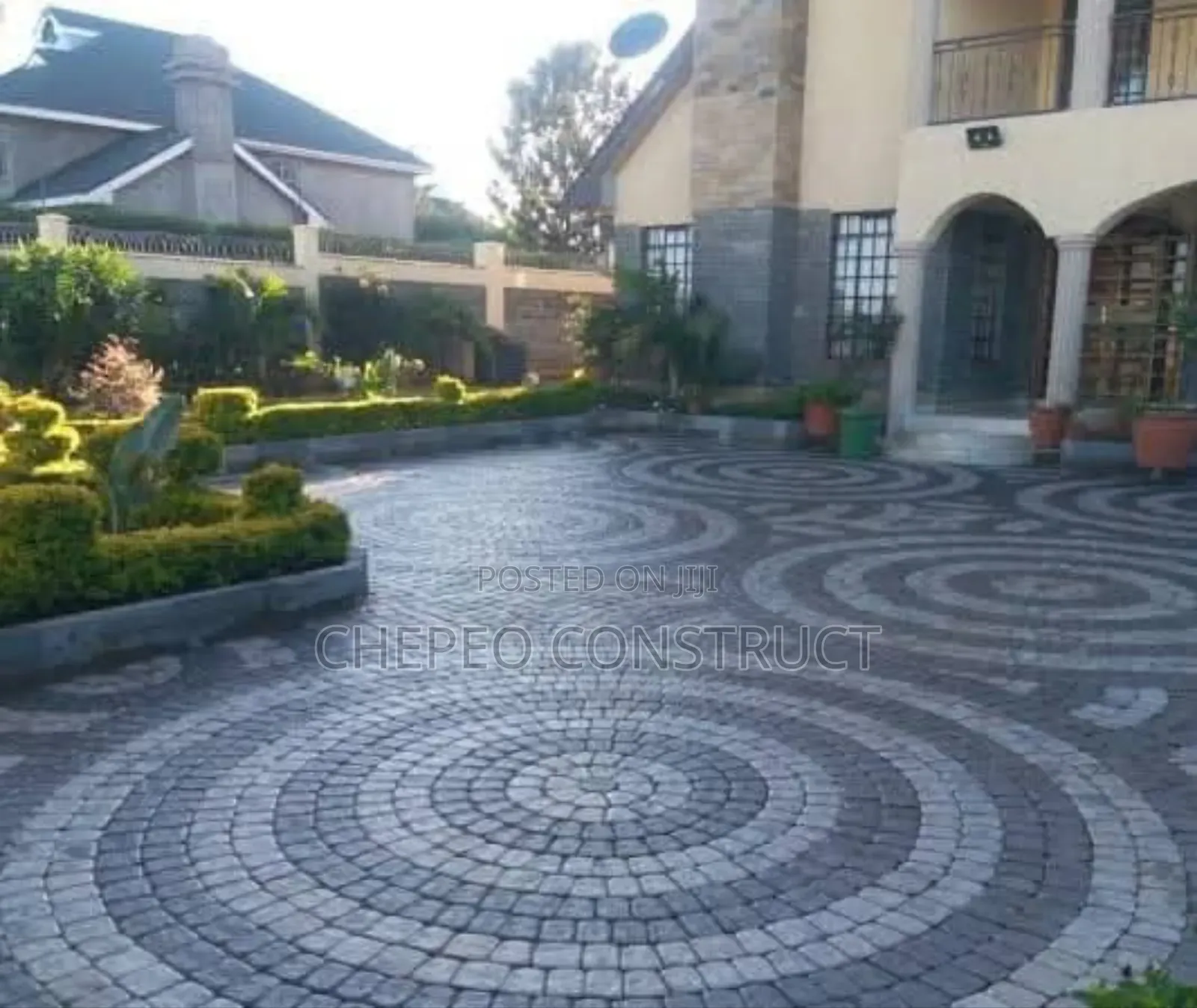 High End Cobblestone Paving