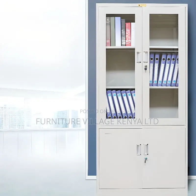 Cabinets:Modular Swing Doors Metal Storage Display Unit