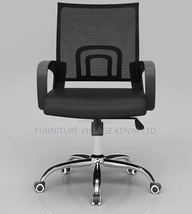 Office Chair:Space Saving Mesh Swivel Desk Office Seat