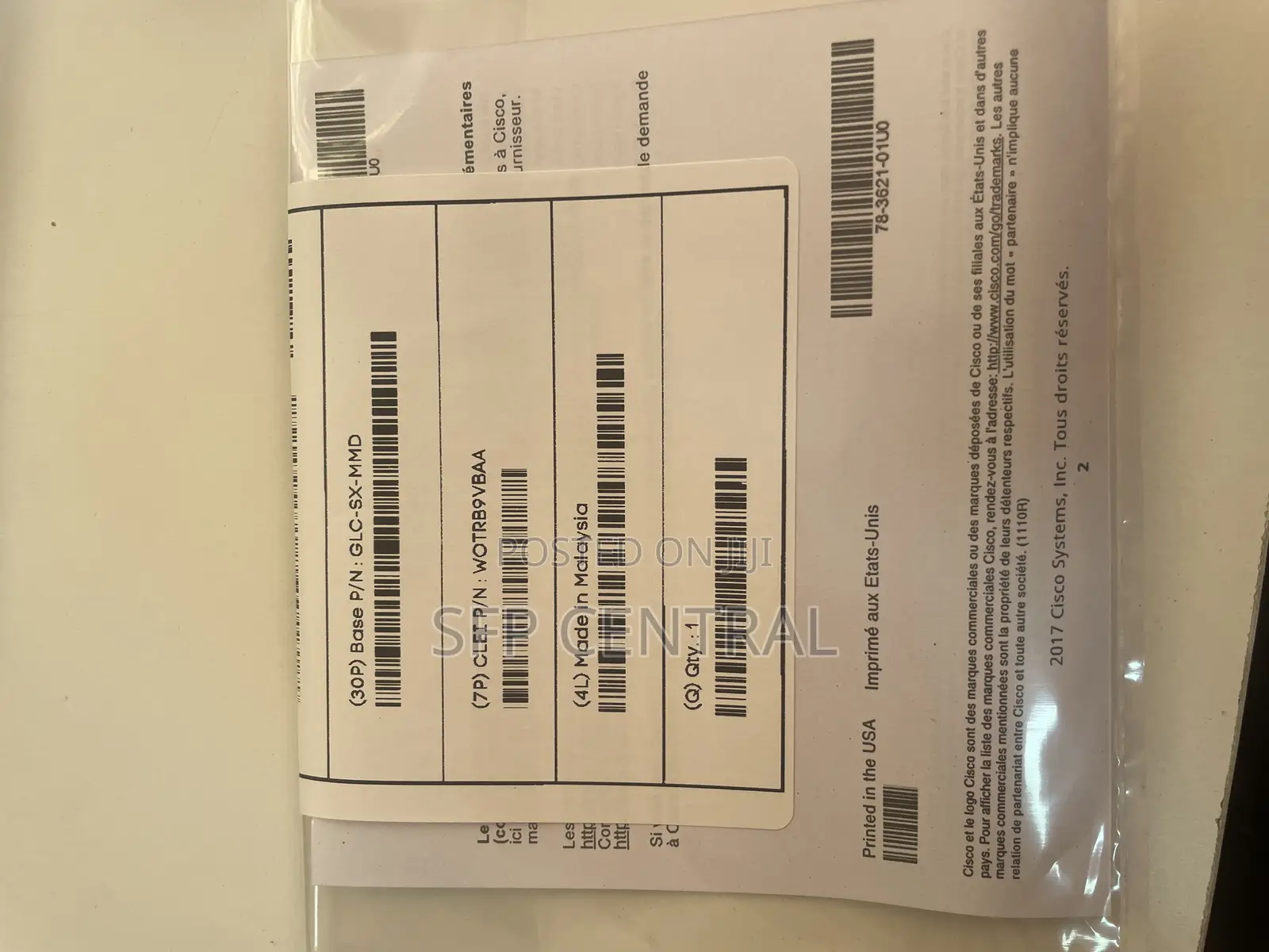 Cisco GLX Sx MMD SFP